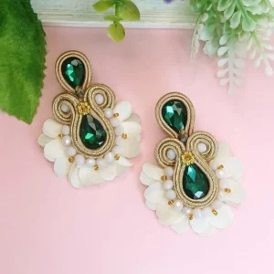 Aretes Clara Verde