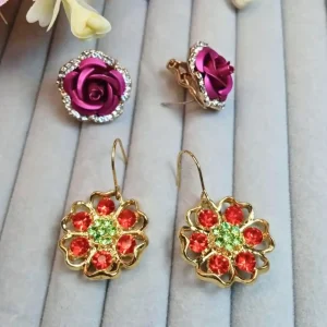 Aretes Destellos Pack x 2