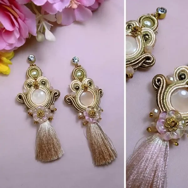Aretes Flor de Luz - Imagen 2